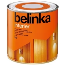 "Belinka" Interier №73 Сметаново-белый Лазурное покрытие для защиты древесины 2,5л.