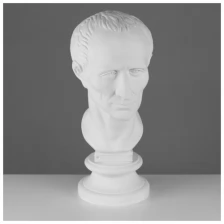 Гипсовая фигура голова Цезаря, 20 х 27 х 52 см