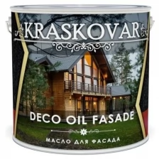 Масло для фасада Kraskovar Deco Oil Fasade Орех 2,2л
