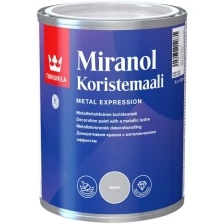 Tikkurila Miranol Краска декоративная (серебро, банка, 1 л)