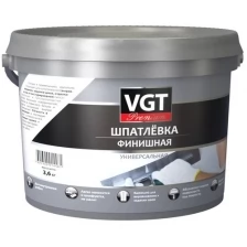 Шпатлевка финишная, универсальная VGT Premium (3,6кг)